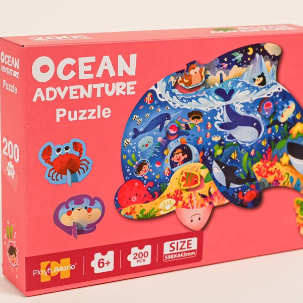 DSC_0472 Tvarované Puzzle Ocean Adventure 200ks