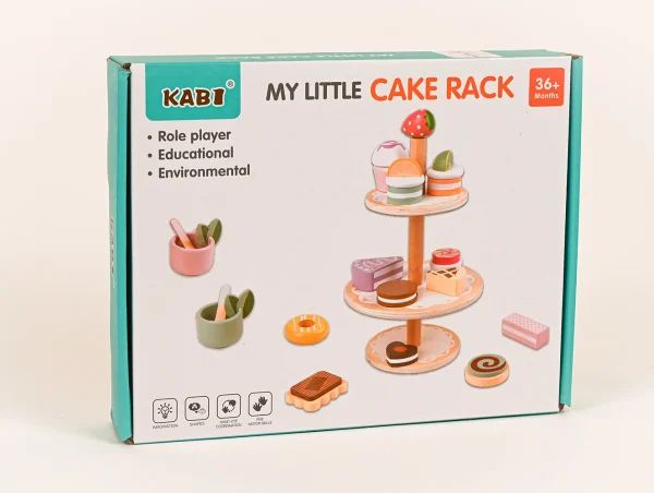 MY LITTLE CAKE RACK_1 KABI Čajový set Pastel