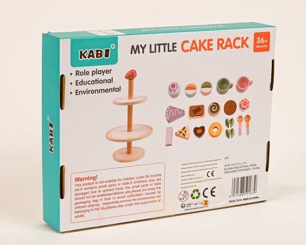 MY LITTLE CAKE RACK_2 KABI Čajový set Pastel
