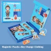 Magnetická kniha - oblečenie chlapec