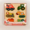 COGNITIVE PUZZLE_1 Vkladačka puzzle - nákladné autá