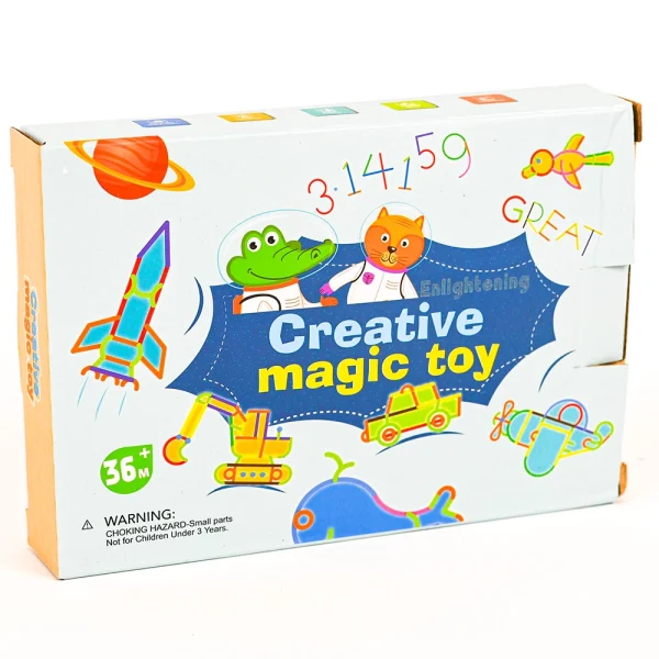 CREATIVE MAGIC TOY_3 Kreatívne spájačky