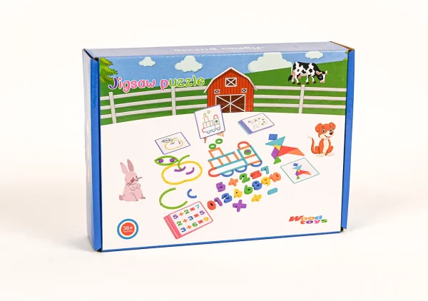 JIGSAW PUZZLE_1 Kreatívne spájačky drevené