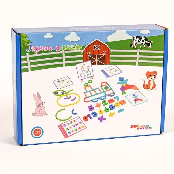JIGSAW PUZZLE_1 Kreatívne spájačky drevené