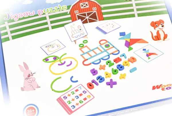 JIGSAW PUZZLE_3 Kreatívne spájačky drevené