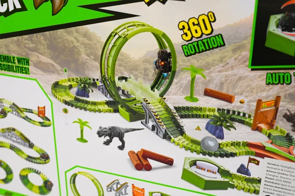 Dino Track Dyno autodráha - Truck Set 144ks
