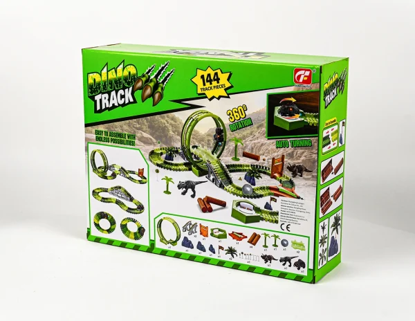 Dino Track_2 Dyno autodráha - Truck Set 144ks