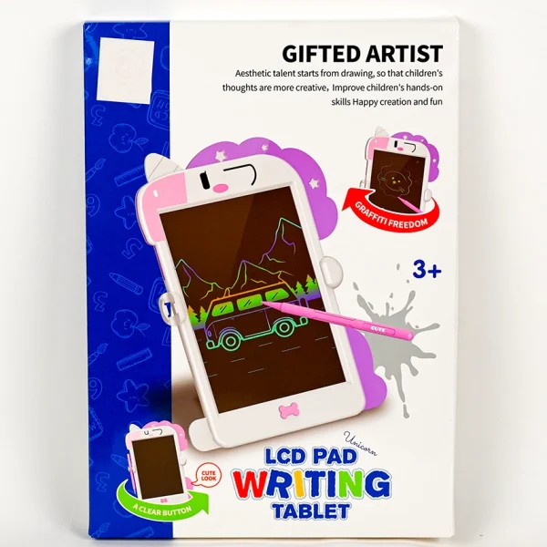 Gifted artist_1 LCD tablet Jednorožec - Writing Tablet