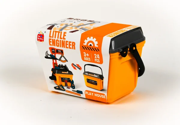 Little engineer_1 Náradie v kufríku - Little Engineer 24ks