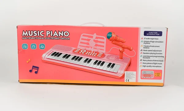 Multifunctional electronic organ_2 Klavír s mikrofónom 2v1