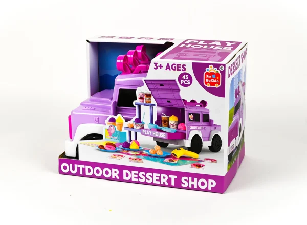 Outdoor dessert shop_1 Zmrzlinové auto 43ks