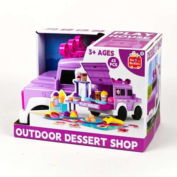 Outdoor dessert shop_1 Zmrzlinové auto 43ks
