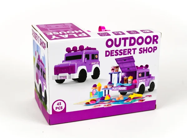 Outdoor dessert shop_2 Zmrzlinové auto 43ks