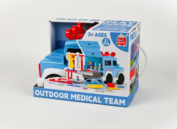 Outdoor medical team_1 Sanitka s lekárskym setom 27ks
