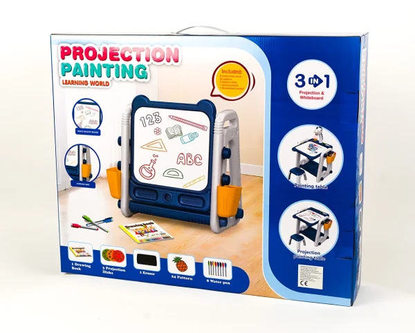 Projection painting learning world_2 Projekčný kresliaci set 3v1