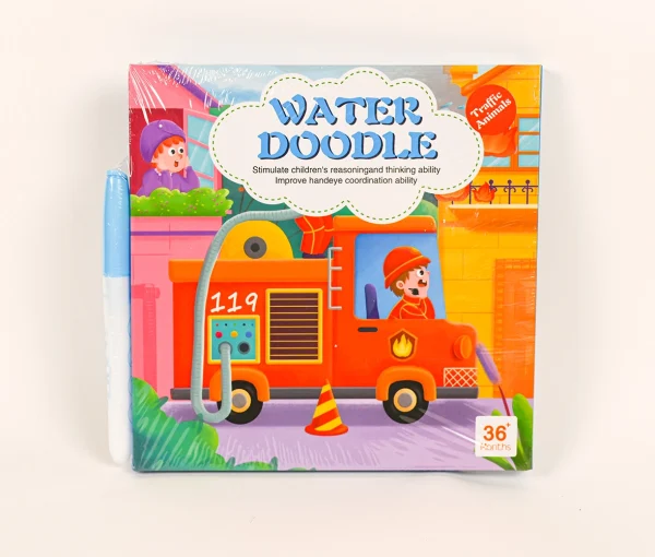 WATER DOODLE_4 Maľovanie vodou s magnetickou knihou HASIČI