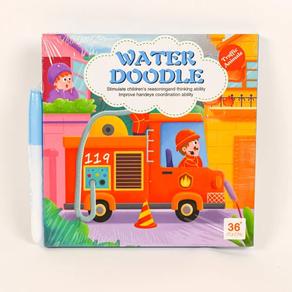 WATER DOODLE_4 Maľovanie vodou s magnetickou knihou HASIČI