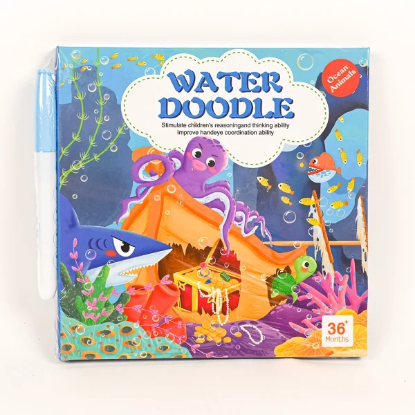 WATER DOODLE_8 Maľovanie vodou s magnetickou knihou - Oceán