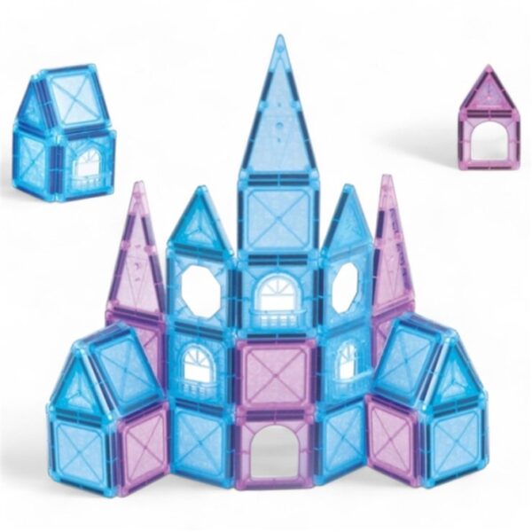 51FD5BCE-A714-4EC1-B752-57B99D726E93 Magic Magnetic Building Blocks 60 ks - AKCIA 1+1 ZADARMO