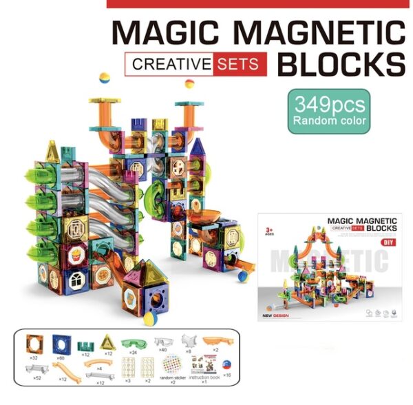 IMG_3870 MAGIC MAGNETIC BLOCKS – Creative Set 349ks