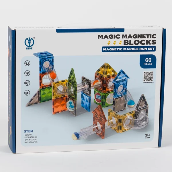 Magic magnetic blocks 3_1 MAGIC MAGNETICS BLOCKS RUN SET 60ks