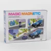 Magic magnetic infinite creative building to shape your minds 2_2 Magnetická stavebnica – Policajné auto 35ks