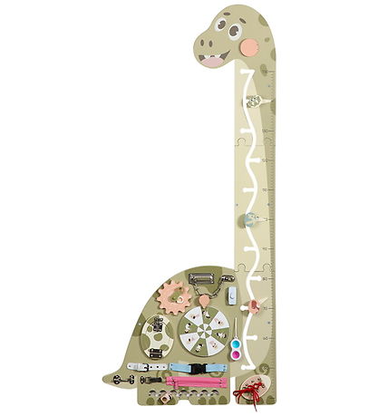 Montessori aktivitný meter Dino 2v1