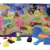 Motion Sand Dinosaur Park – veľká kreatívna sada s kinetickým pieskom (1360 g)