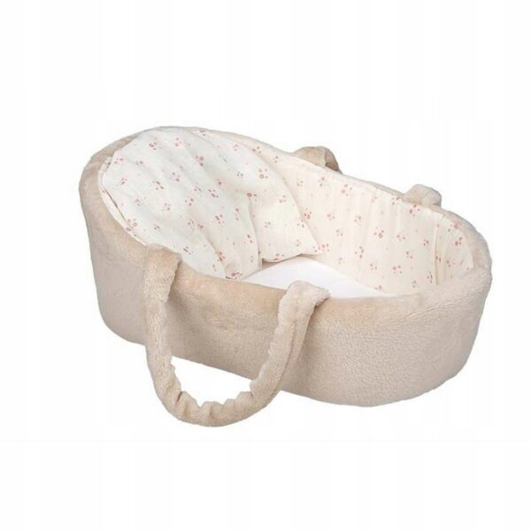 Mäkká prenosná postieľka Arias Elegance pre bábiky 40–45 cm