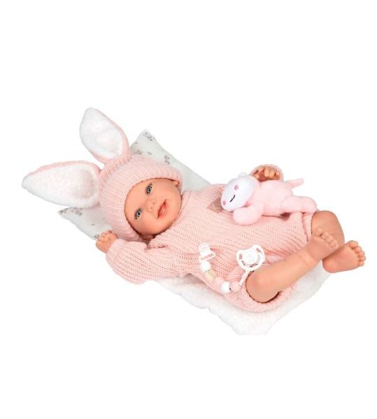 Reborn bábika Arias Lucia 45 cm s plyšákom a vôňou vanilky