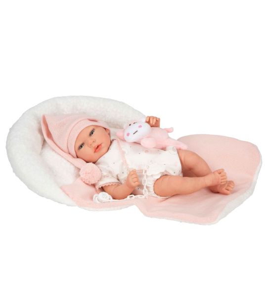 IMG_9824 Reborn bábika Arias Ariel 40 cm s plyšákom a vôňou vanilky