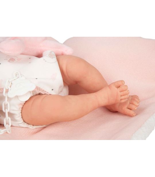 IMG_9826 Reborn bábika Arias Ariel 40 cm s plyšákom a vôňou vanilky