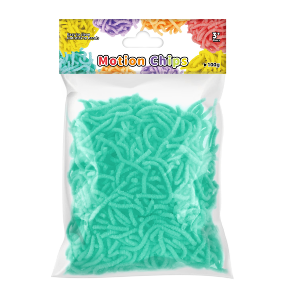 MC01 Blue Magické senzorické penové červíky 100g