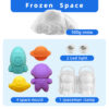SF-02 Frozen Space Snow Fairy – Frozen Space – modelovací sneh vo vesmírnom kufríku (500 g)