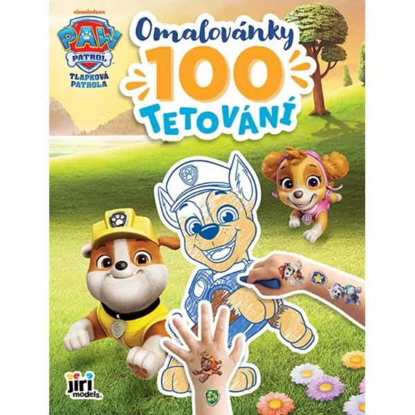 Jiri Models Omalovánky a 100 tetování Tlapková patrola