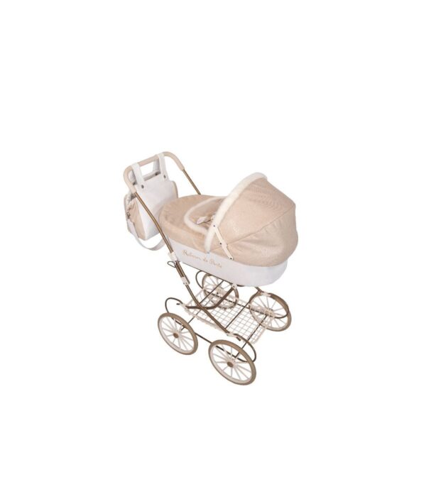 6D0CE557-2CA7-42B7-ACEC-F8D81A695309 Kočík pre bábiky Arias Reborn de Paris s taškou – 90 cm